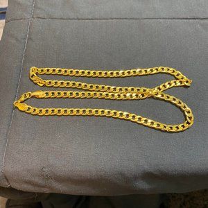 24 Inch Gold Tone Chain